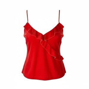 J Crew Women's Tank Top Red Size 14 Large/ Extra Large